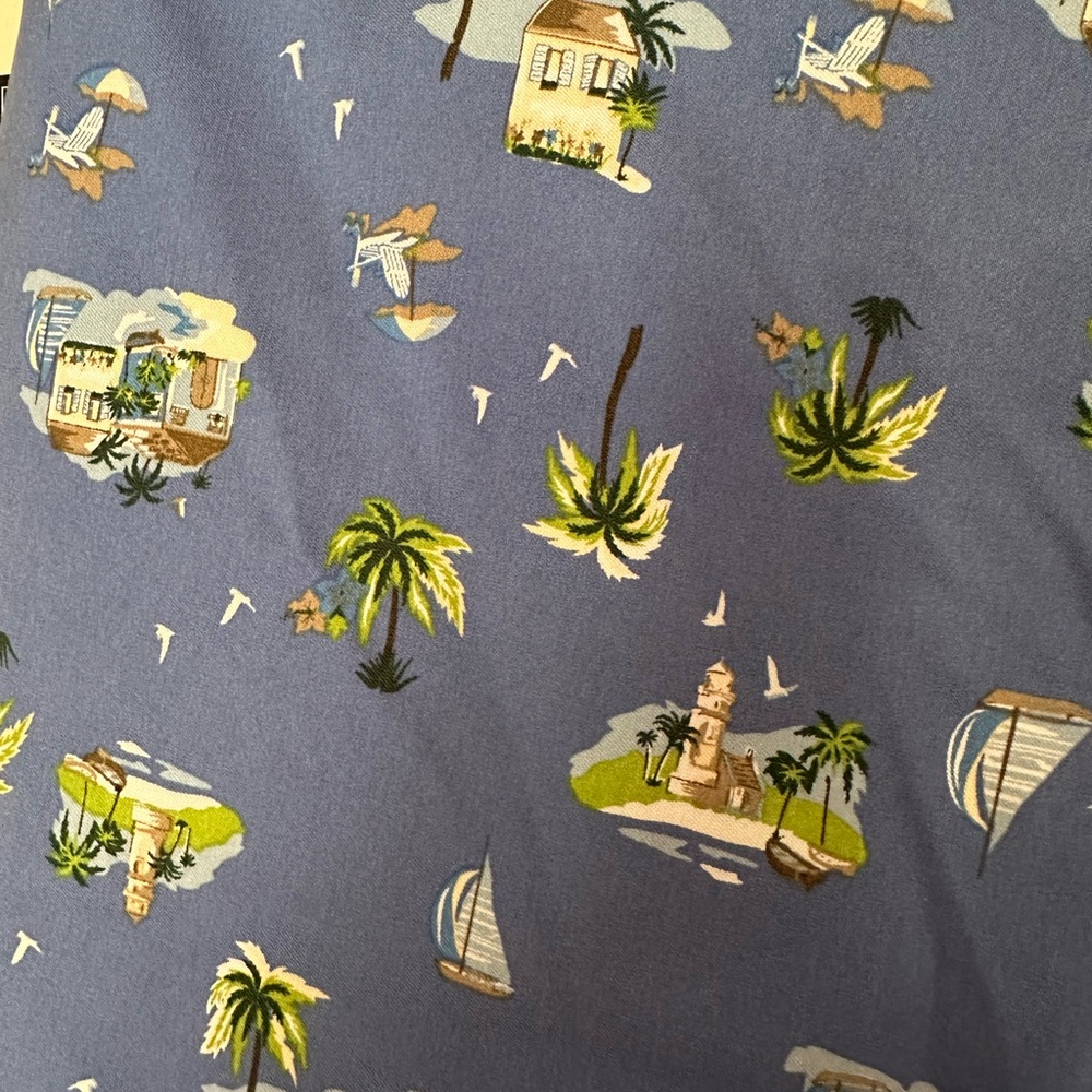 NWT Counterparts Blue Nautical Print Women’s Shorts - Picture 3 of 4